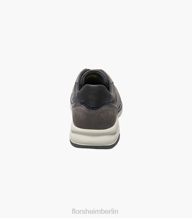 D28036 grau Schuhwerk Männer Florsheim Frenzi T-Toe Oxford