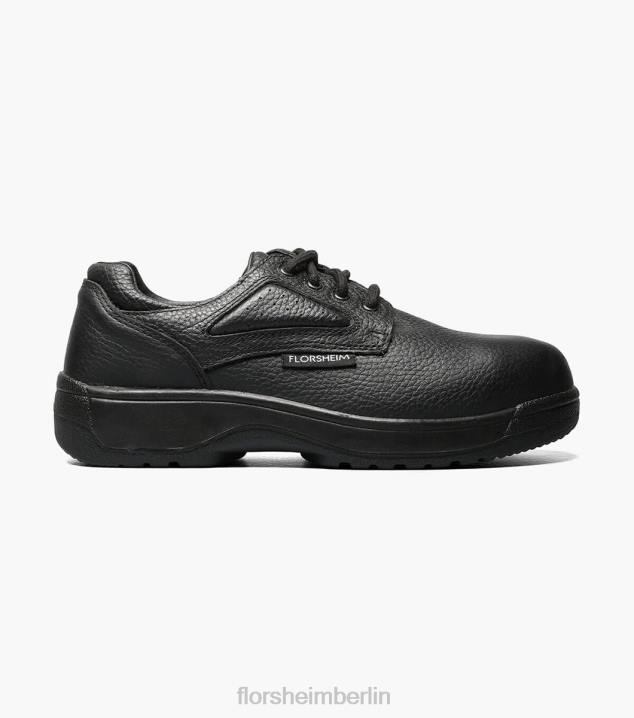 D280419 Schwarz Schuhwerk Männer Florsheim Fiesta Work Composite Toe Plain Toe Oxford