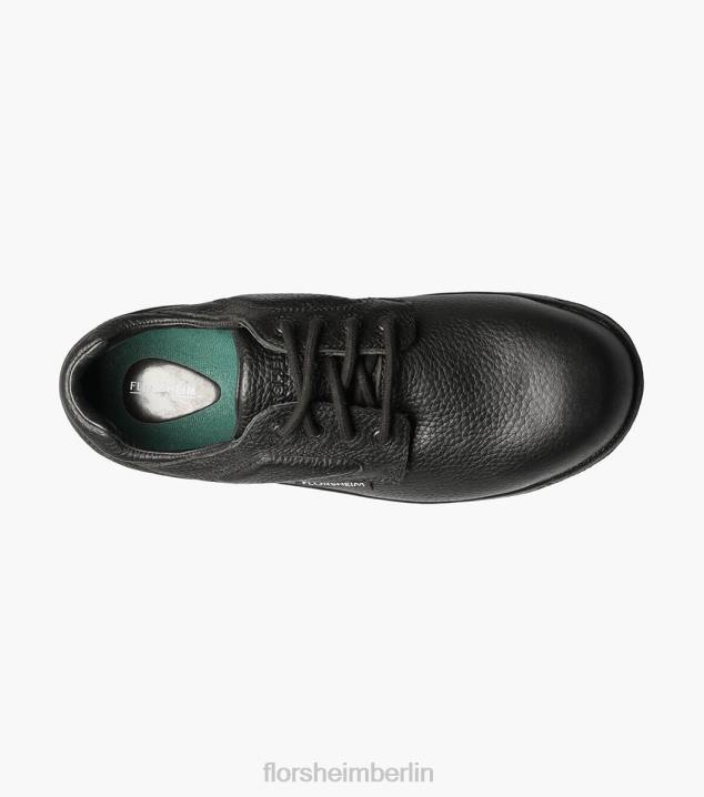 D280419 Schwarz Schuhwerk Männer Florsheim Fiesta Work Composite Toe Plain Toe Oxford