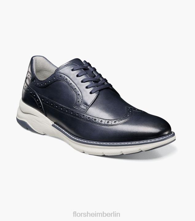 D28042 Marine Schuhwerk Männer Florsheim Frenzi Wingtip Oxford