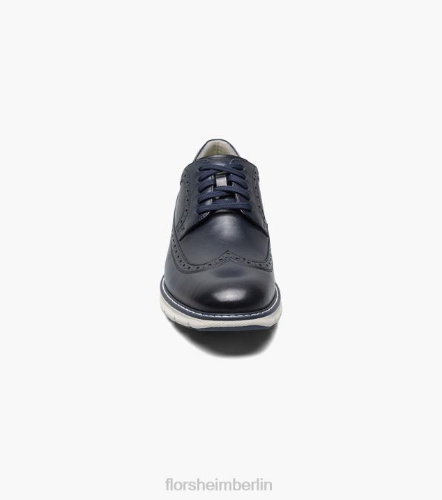 D28042 Marine Schuhwerk Männer Florsheim Frenzi Wingtip Oxford