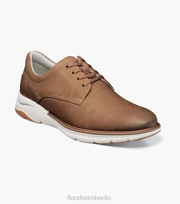 D28045 Mokka Schuhwerk Männer Florsheim Frenzi Plain Toe Oxford