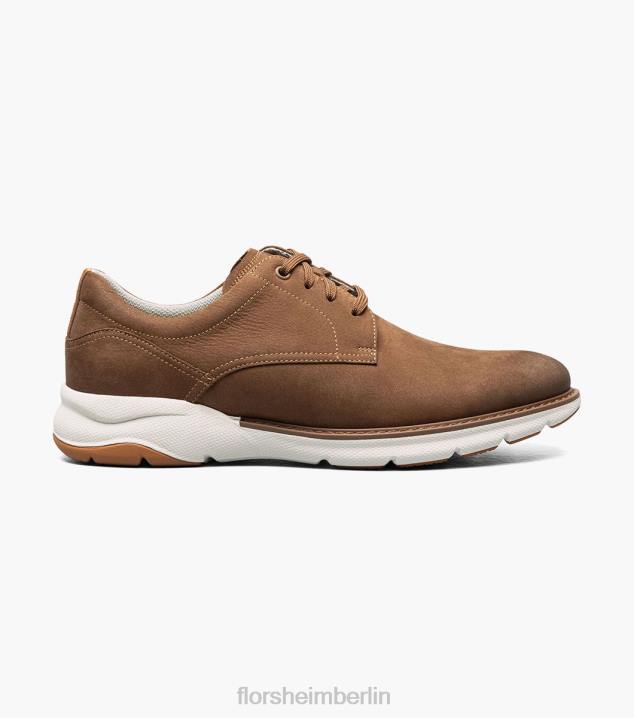 D28045 Mokka Schuhwerk Männer Florsheim Frenzi Plain Toe Oxford