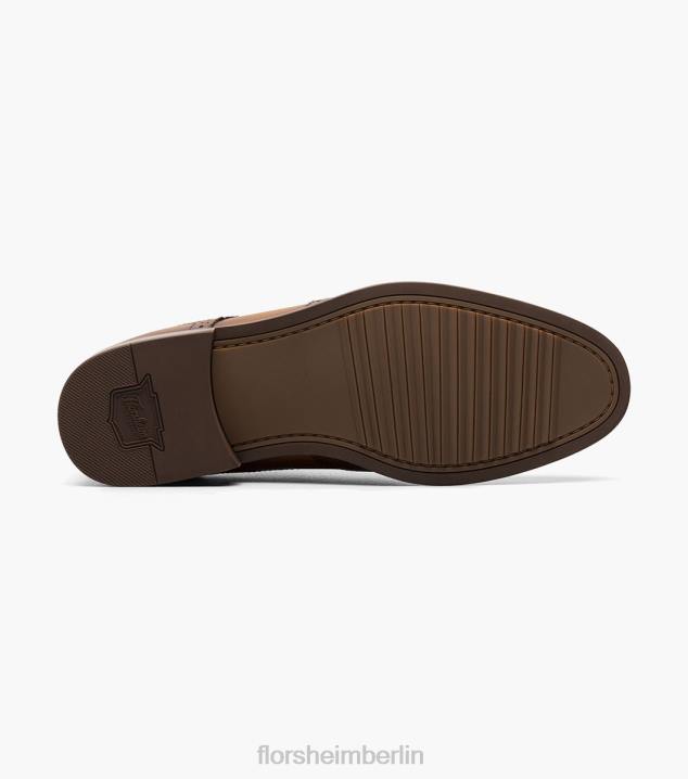 D28053 Cognac Schuhwerk Männer Florsheim Rucci Cap Toe Oxford