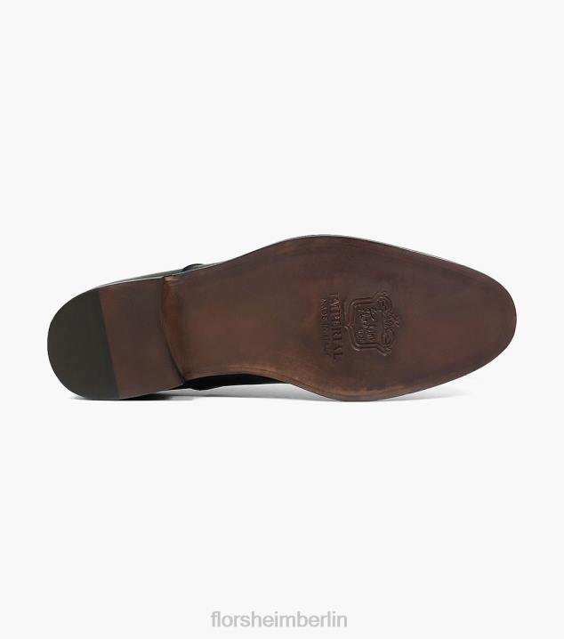 D28062 Schwarz Schuhwerk Männer Florsheim Russell Plain Toe Oxford