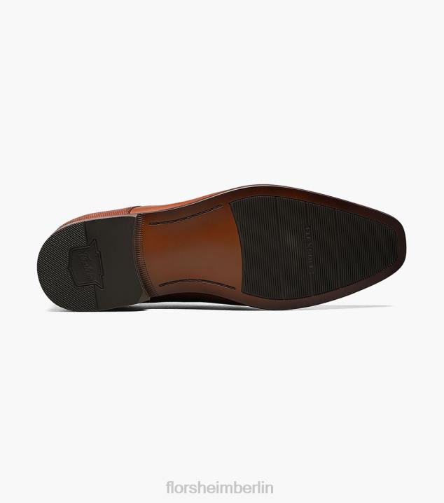 D28068 Cognac Schuhwerk Männer Florsheim Angelo Cap Toe Oxford