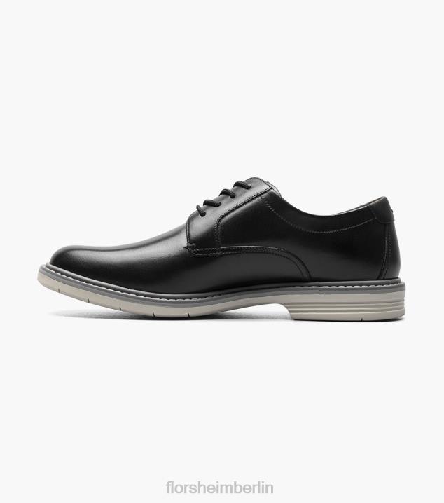 D28084 Schwarz Schuhwerk Männer Florsheim Norwalk Plain Toe Oxford