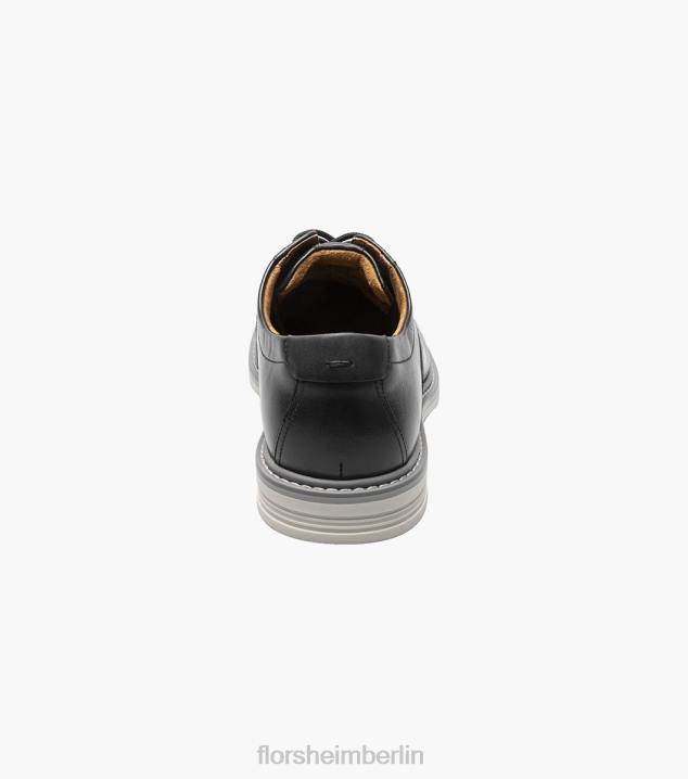 D28084 Schwarz Schuhwerk Männer Florsheim Norwalk Plain Toe Oxford