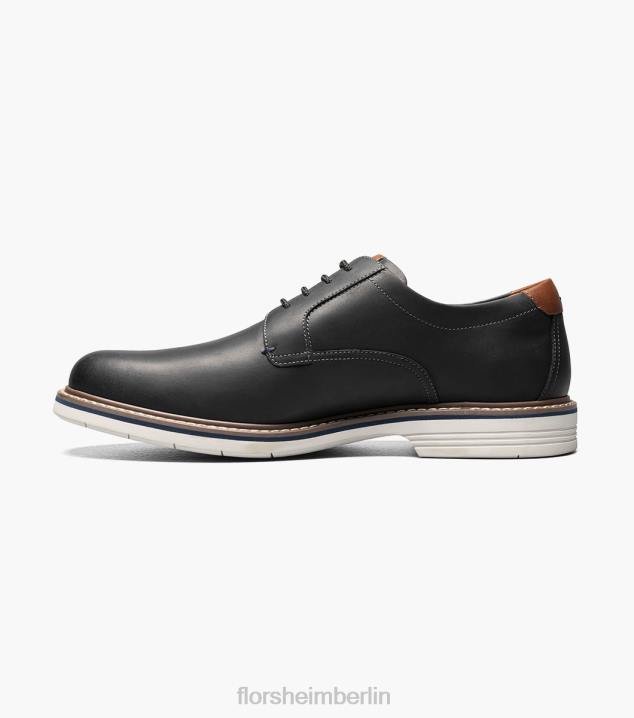 D28085 schwarzes Ch Schuhwerk Männer Florsheim Norwalk Plain Toe Oxford