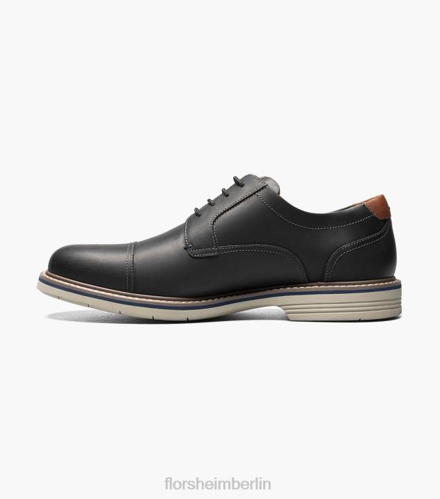 D28087 schwarzes Ch Schuhwerk Männer Florsheim Norwalk Cap Toe Oxford