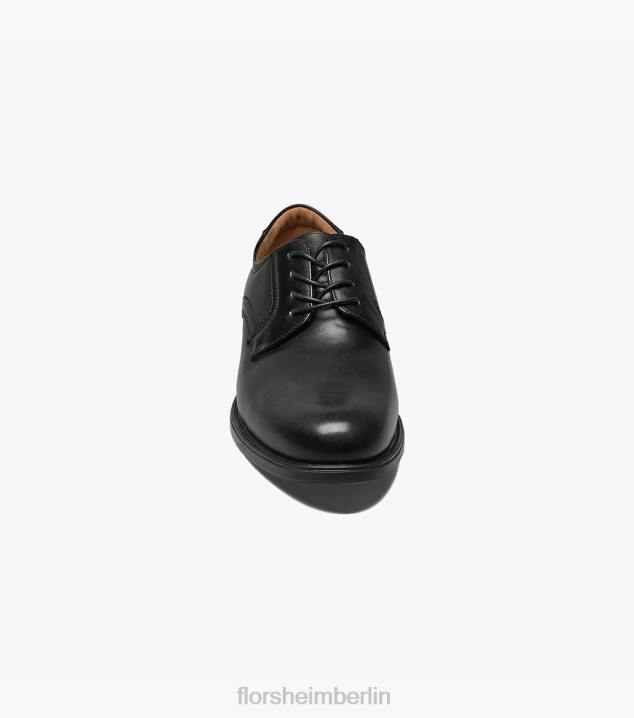 D28094 Schwarz Schuhwerk Männer Florsheim Midtown Plain Toe Oxford