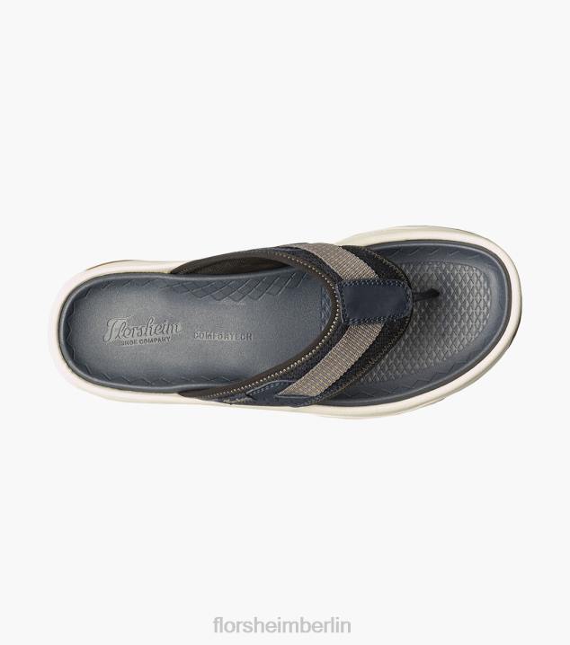 D280370 Marine Schuhwerk Männer Florsheim Tread Lite 2 Zehenstegsandale
