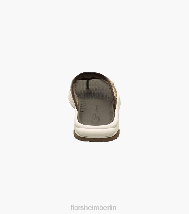 D280371 Taupe Schuhwerk Männer Florsheim Tread Lite 2 Zehenstegsandale