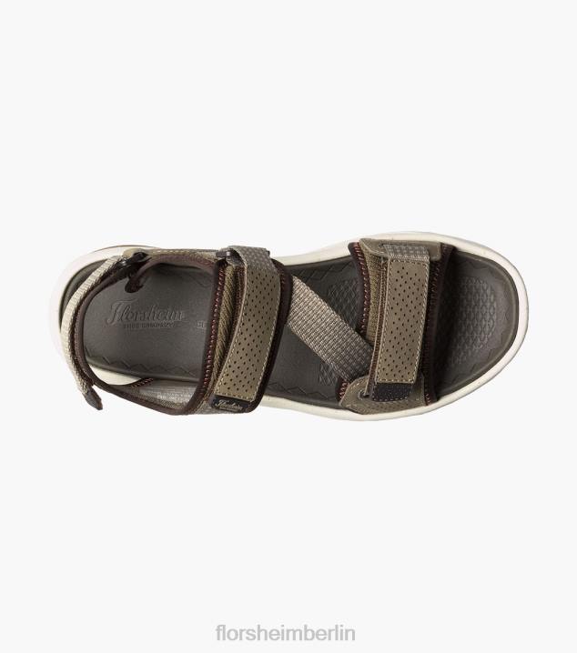 D280373 Taupe Schuhwerk Männer Florsheim Tread Lite 2 River Sandale
