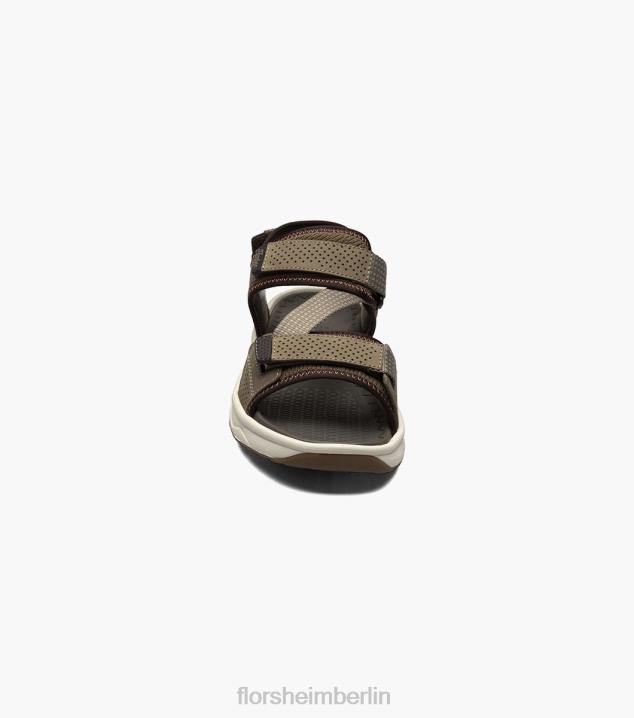 D280373 Taupe Schuhwerk Männer Florsheim Tread Lite 2 River Sandale