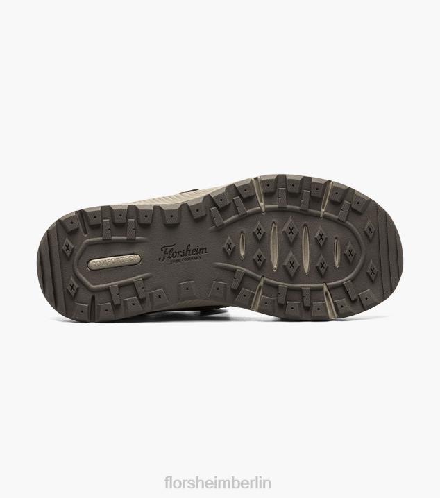 D280374 braunes Ch Schuhwerk Männer Florsheim Tread Lite 2 River Sandale