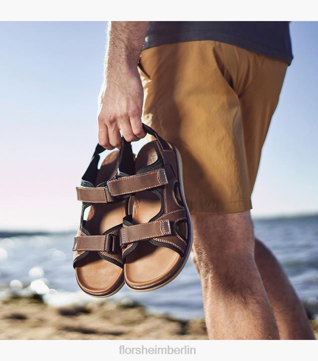 D280379 braunes Ch Schuhwerk Männer Florsheim Venture River Sandale