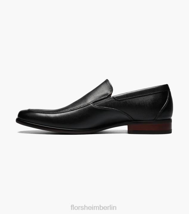 D280124 Schwarz Schuhwerk Männer Florsheim Postino 2 Moc Toe Venetian Slip-on
