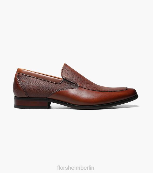 D280125 Cognac Schuhwerk Männer Florsheim Postino 2 Moc Toe Venetian Slip-on