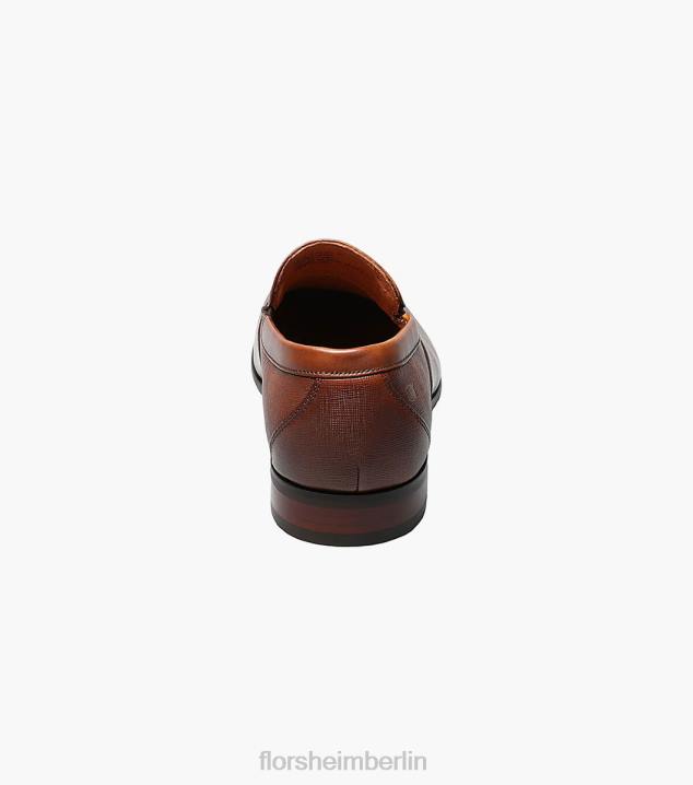 D280125 Cognac Schuhwerk Männer Florsheim Postino 2 Moc Toe Venetian Slip-on