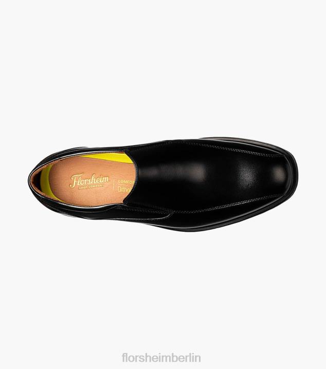 D280210 Schwarz Schuhwerk Männer Florsheim Forecast wasserdichter Fahrrad-Zehenschlupf