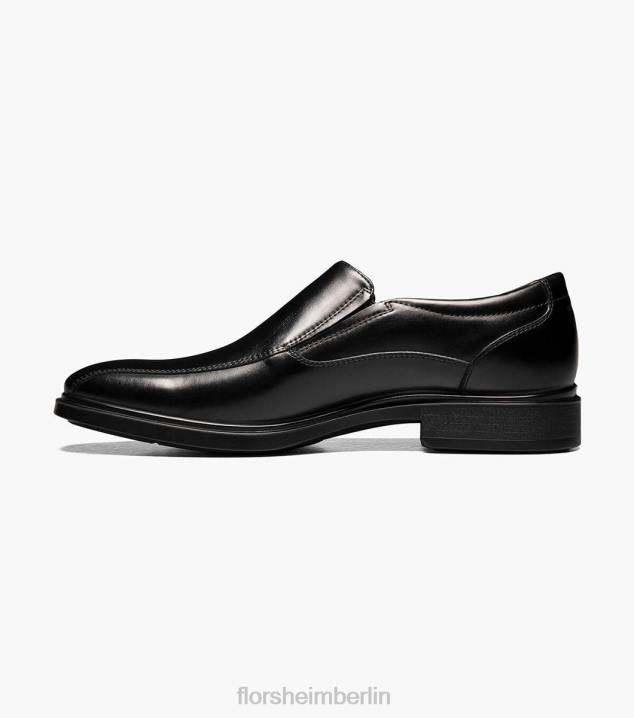 D280210 Schwarz Schuhwerk Männer Florsheim Forecast wasserdichter Fahrrad-Zehenschlupf