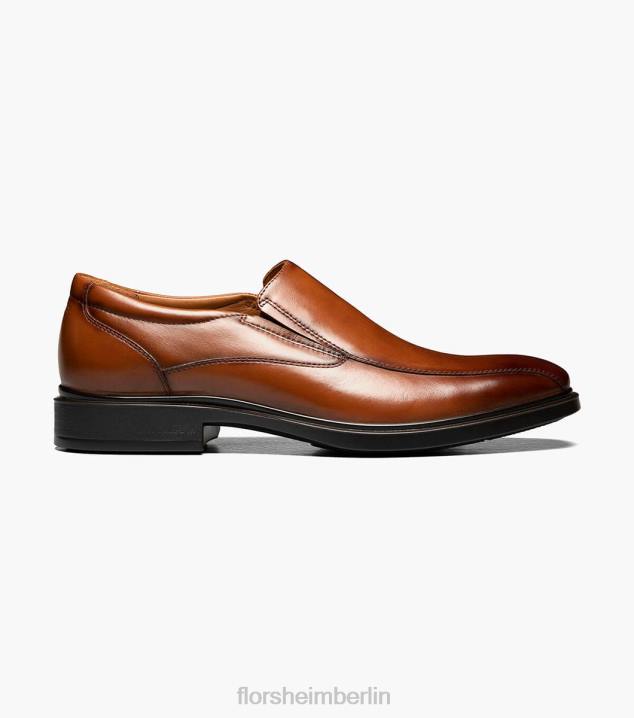 D280211 Cognac Schuhwerk Männer Florsheim Forecast wasserdichter Fahrrad-Zehenschlupf