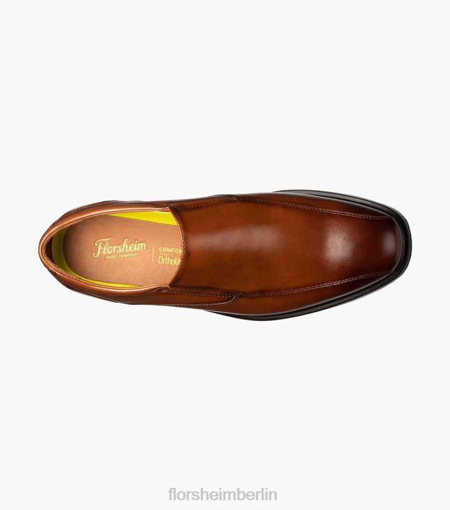 D280211 Cognac Schuhwerk Männer Florsheim Forecast wasserdichter Fahrrad-Zehenschlupf