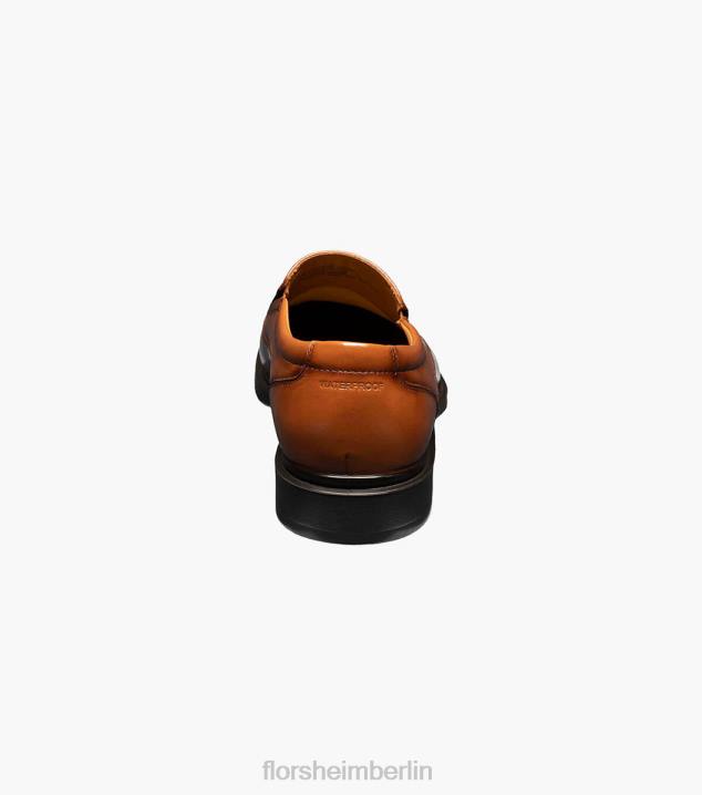 D280211 Cognac Schuhwerk Männer Florsheim Forecast wasserdichter Fahrrad-Zehenschlupf
