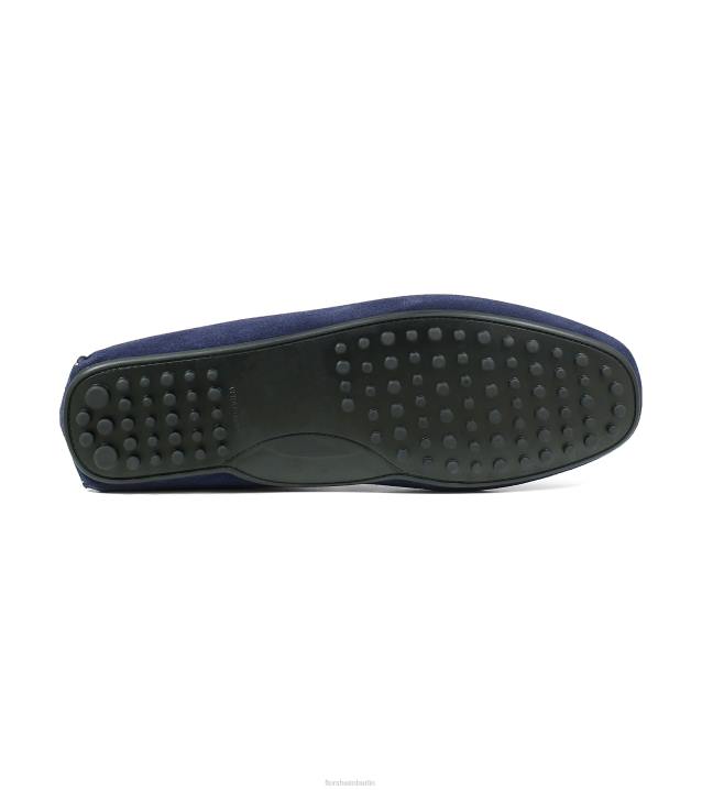 D280264 Indigo Schuhwerk Männer Florsheim Navono Moc-Toe-Slipper im venezianischen Stil