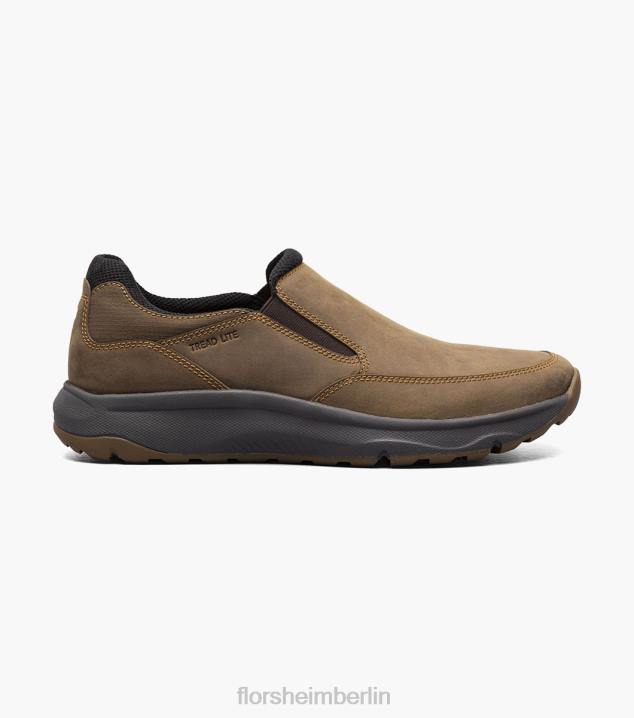 D280307 braunes Ch Schuhwerk Männer Florsheim Tread Lite 1 Moc Toe Slip-On