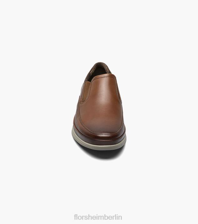 D280329 Cognac Schuhwerk Männer Florsheim Motion Moc-Toe zum Hineinschlüpfen