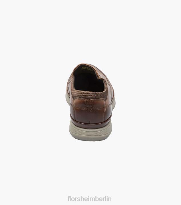 D280329 Cognac Schuhwerk Männer Florsheim Motion Moc-Toe zum Hineinschlüpfen