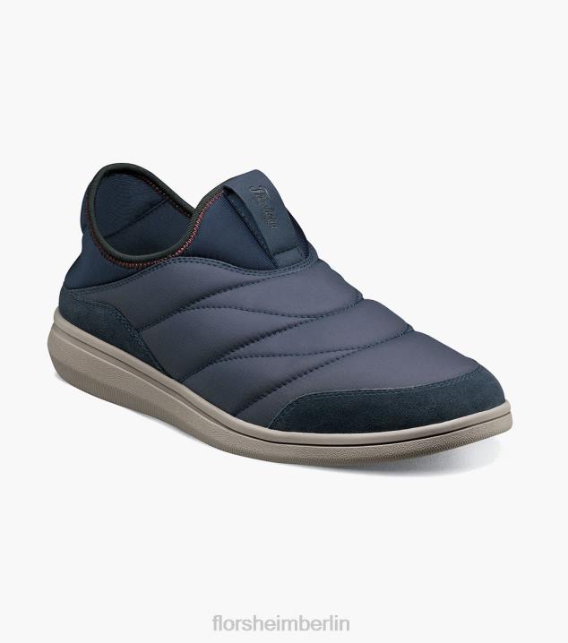 D280345 Marine Schuhwerk Männer Florsheim Java-Nylon-Moc-Toe zum Hineinschlüpfen