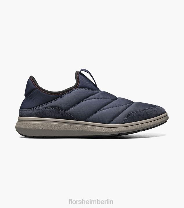 D280345 Marine Schuhwerk Männer Florsheim Java-Nylon-Moc-Toe zum Hineinschlüpfen