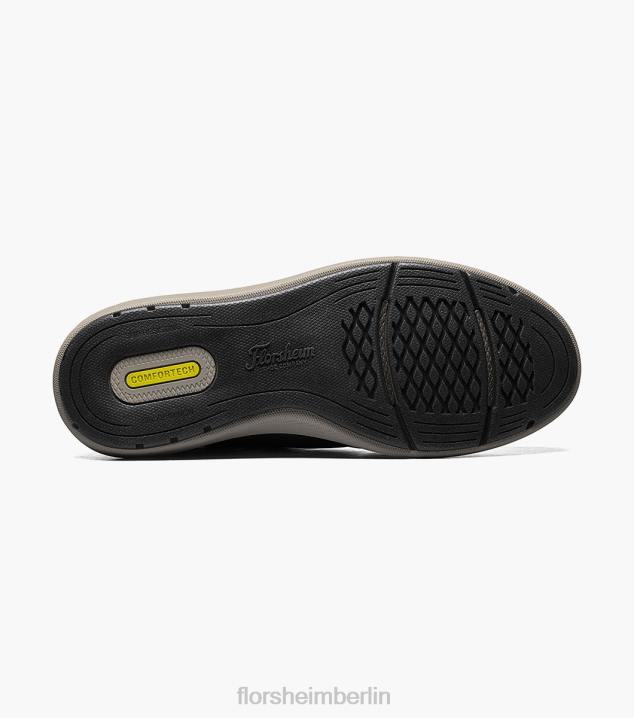 D280345 Marine Schuhwerk Männer Florsheim Java-Nylon-Moc-Toe zum Hineinschlüpfen