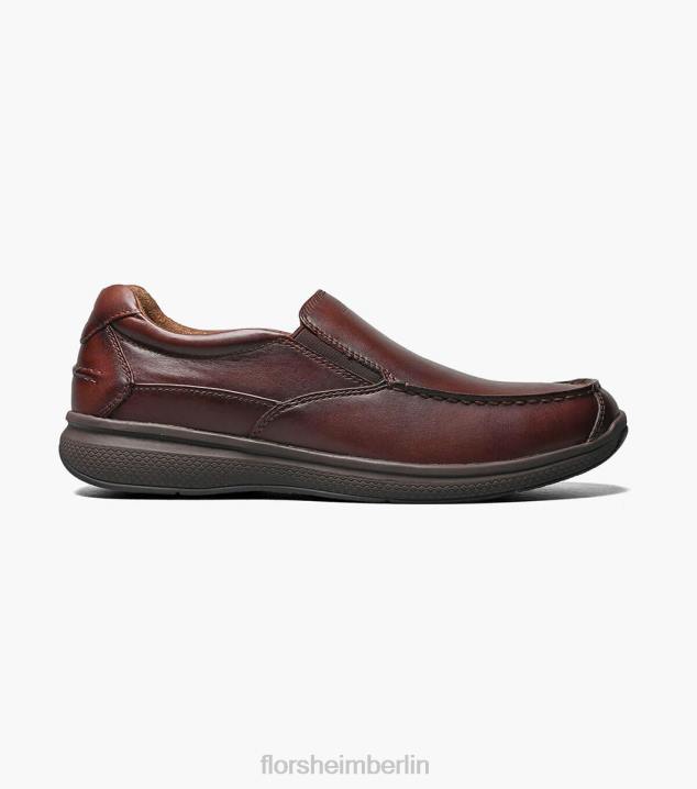D280358 braun Schuhwerk Männer Florsheim Great Lakes Moc-Toe zum Hineinschlüpfen