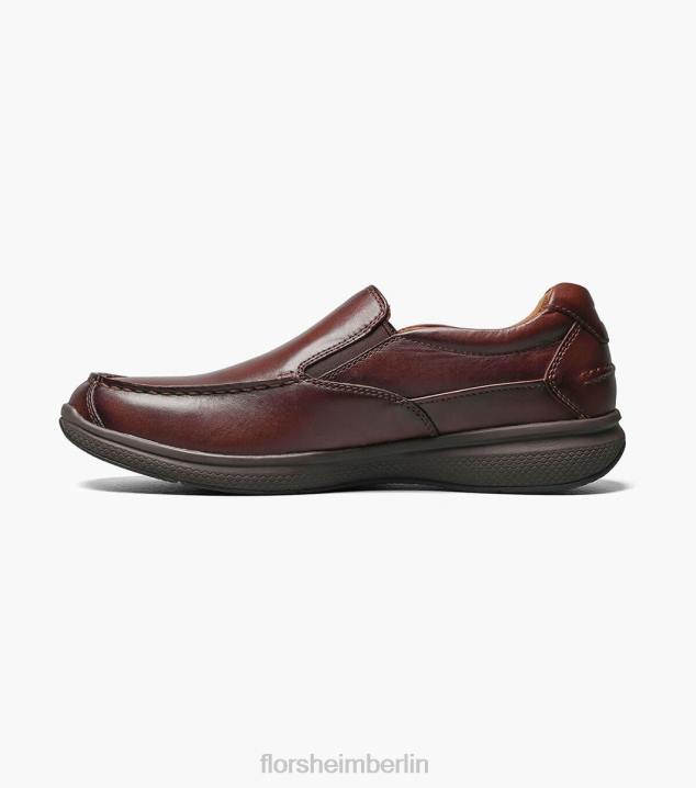 D280358 braun Schuhwerk Männer Florsheim Great Lakes Moc-Toe zum Hineinschlüpfen