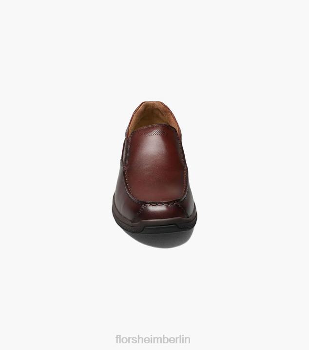 D280358 braun Schuhwerk Männer Florsheim Great Lakes Moc-Toe zum Hineinschlüpfen