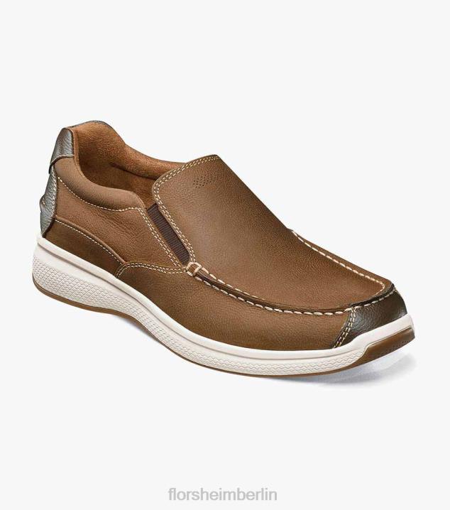 D280359 Stein Schuhwerk Männer Florsheim Great Lakes Moc-Toe zum Hineinschlüpfen