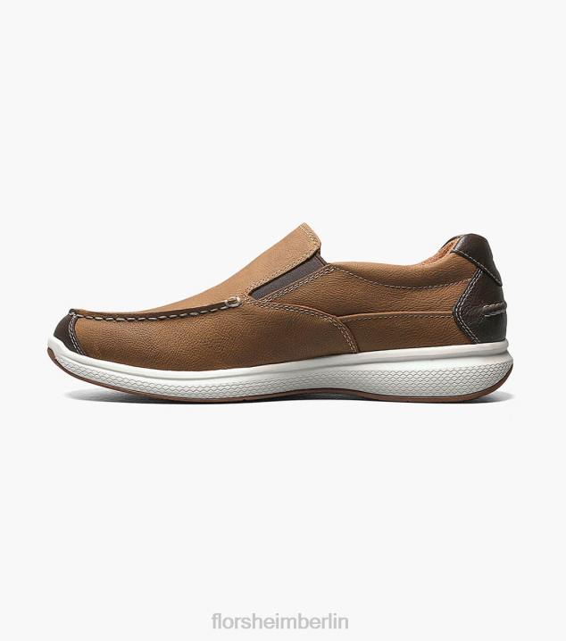 D280359 Stein Schuhwerk Männer Florsheim Great Lakes Moc-Toe zum Hineinschlüpfen
