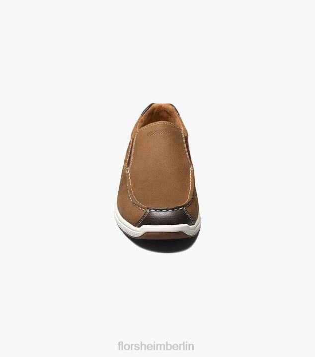 D280359 Stein Schuhwerk Männer Florsheim Great Lakes Moc-Toe zum Hineinschlüpfen