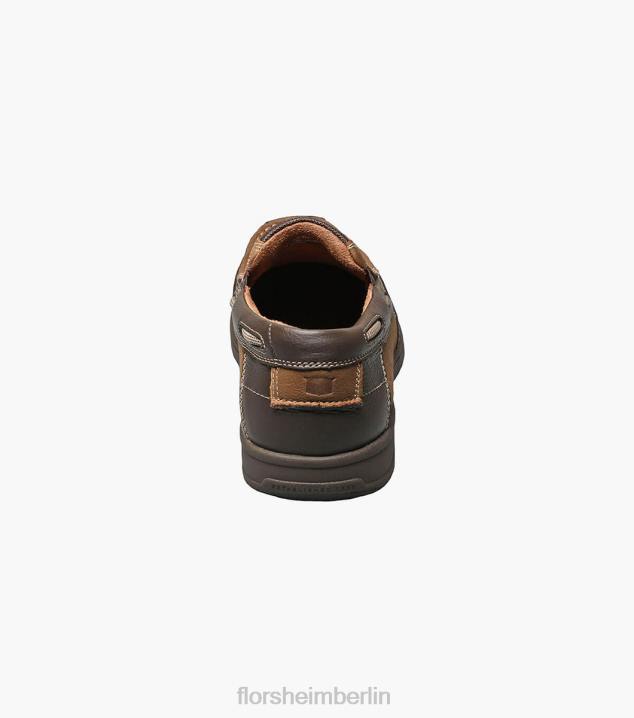 D280363 Stein Schuhwerk Männer Florsheim Moc-Toe-Slipper am Seeufer