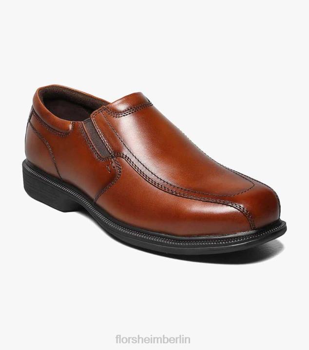 D280411 braun Schuhwerk Männer Florsheim Coronis Work Steel Toe Bike Toe Slip-On