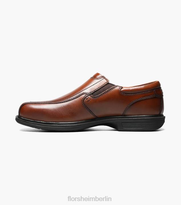 D280411 braun Schuhwerk Männer Florsheim Coronis Work Steel Toe Bike Toe Slip-On