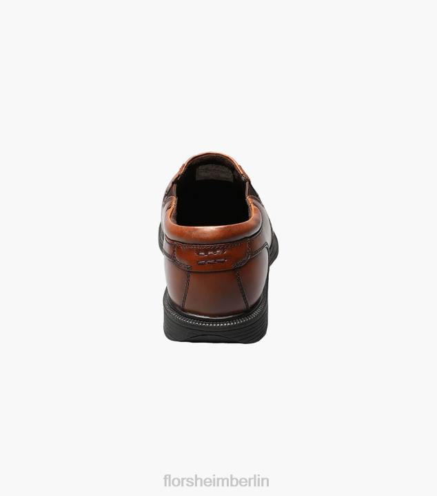 D280411 braun Schuhwerk Männer Florsheim Coronis Work Steel Toe Bike Toe Slip-On