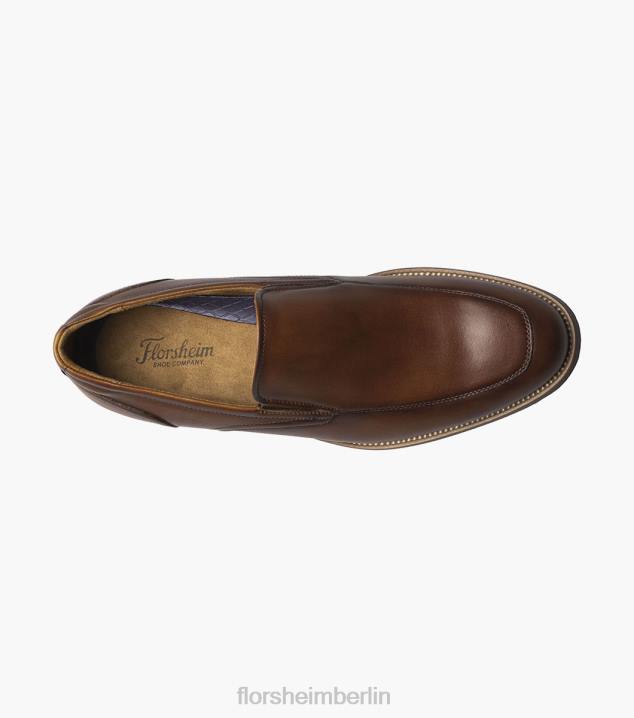 D28049 Cognac Schuhwerk Männer Florsheim Moc-Toe-Slipper von Rucci