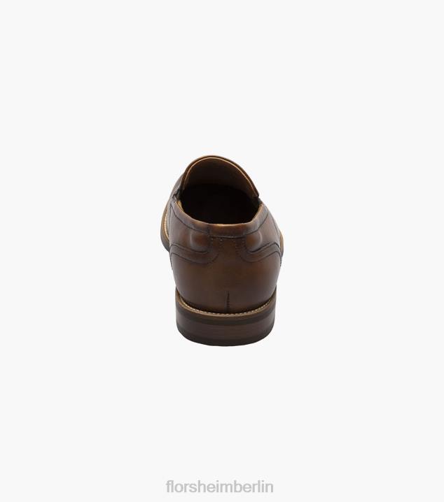 D28049 Cognac Schuhwerk Männer Florsheim Moc-Toe-Slipper von Rucci