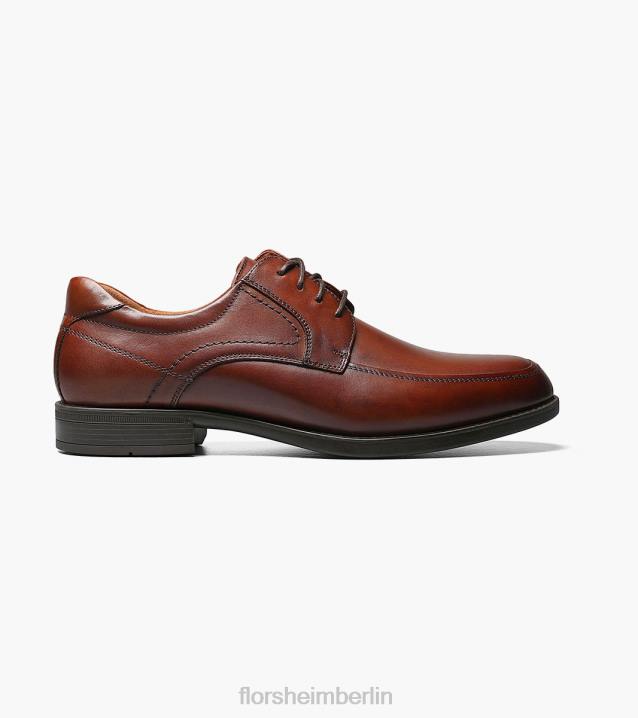 D28090 Cognac Schuhwerk Männer Florsheim Midtown Moc-Toe-Slipper