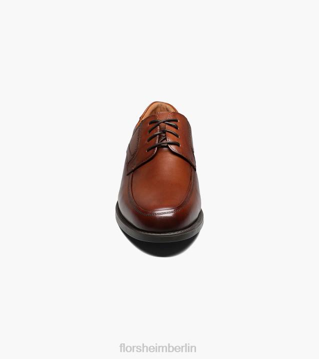 D28090 Cognac Schuhwerk Männer Florsheim Midtown Moc-Toe-Slipper
